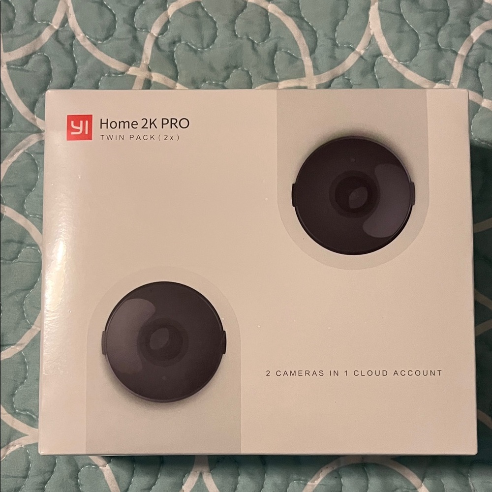 YI Home 2K PRO Security Cameras for Cloud Account Pack of 2